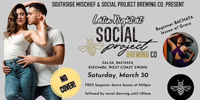 Primaire afbeelding van Latin Night at Social Project Brewing Co.