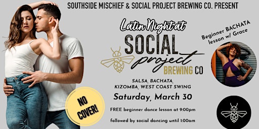 Primaire afbeelding van Latin Night at Social Project Brewing Co.