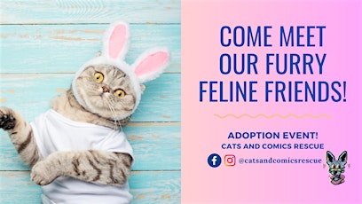 Easter Cat Adoption Event @Upland Farmers Market