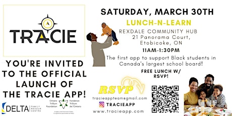 TRACIE APP  LAUNCH!  | LUNCH-N-LEARN