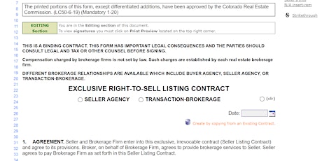 Dive into the Exclusive Right to Sell Listing Contract