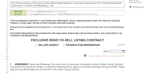Image principale de Dive into the Exclusive Right to Sell Listing Contract