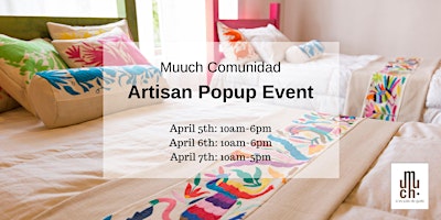 Popup Event with Muuch Comunidad primary image