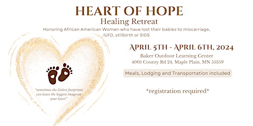 Primaire afbeelding van Heart of Hope Healing Retreat