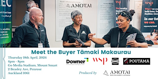 Imagem principal do evento Meet the Buyer Tāmaki Makaurau