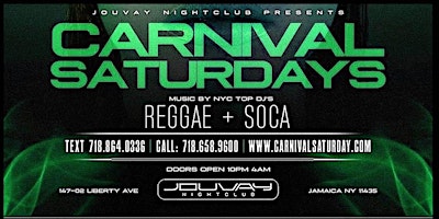 Hauptbild für Carnival Saturday  (10pm-4am) The #1 Caribbean Party in Queens on Saturdays