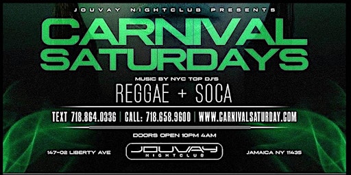 Imagen principal de Carnival Saturday  (10pm-4am) The #1 Caribbean Party in Queens on Saturdays