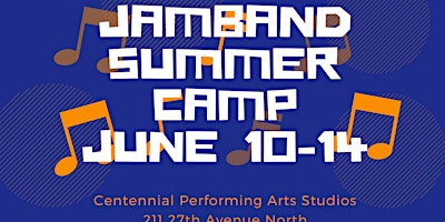 Hauptbild für Jamband Summer Camps 2024