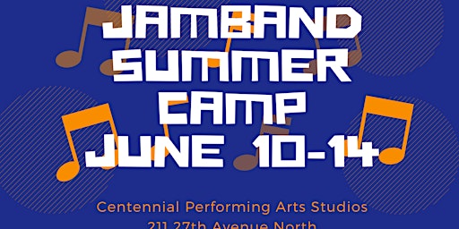 Imagen principal de Jamband Summer Camps 2024