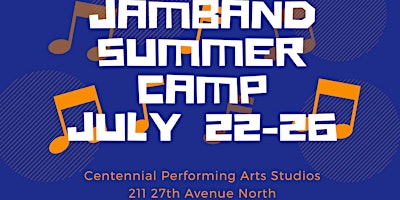 Primaire afbeelding van Jamband Summer Camp 2024