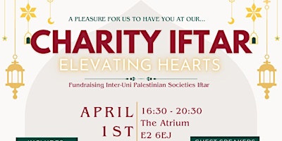 Primaire afbeelding van Elevating Hearts - A Fundraising Iftaar