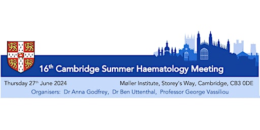 Primaire afbeelding van Cambridge Summer Haematology Meeting