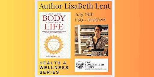 Imagem principal de The BookSmiths Shoppe Presents: Author Lisabeth Lent
