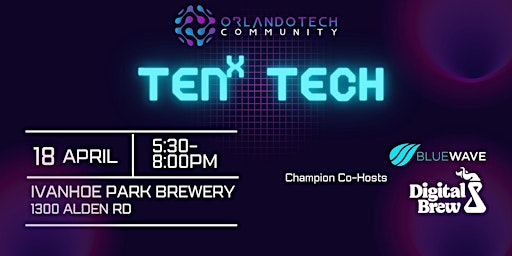 Orlando Tech Community - tenX tech Meetup  primärbild