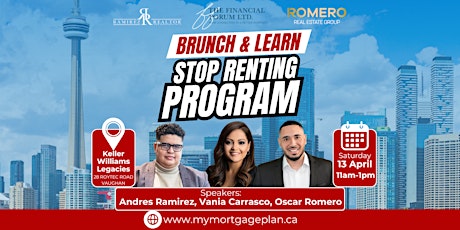 Brunch & Learn - Stop Renting Program - Seminar