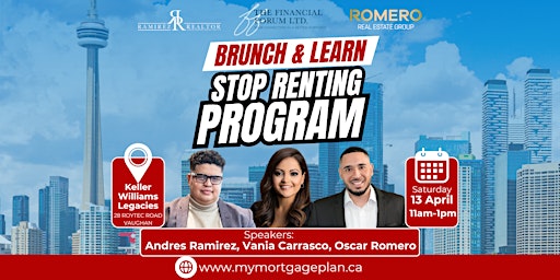 Imagen principal de Brunch & Learn - Stop Renting Program - Seminar