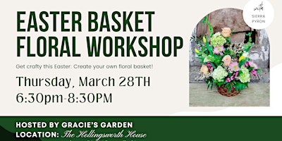 Image principale de Easter Basket  Floral Workshop