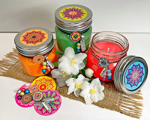 Primaire afbeelding van Custom Candle Making and Sip Party