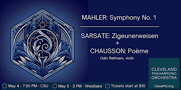 Mahler Symphony 1 + Odin Rathnam  - Cleveland Philharmonic Orchestra