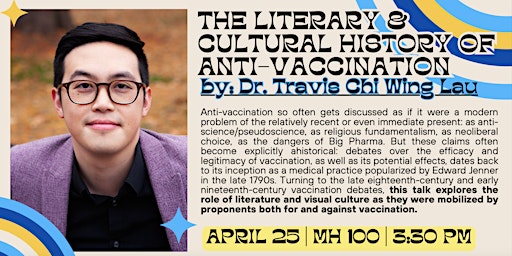 Primaire afbeelding van The Literary & Cultural History of Anti-Vaccination by: Travis Chi Wing Lau