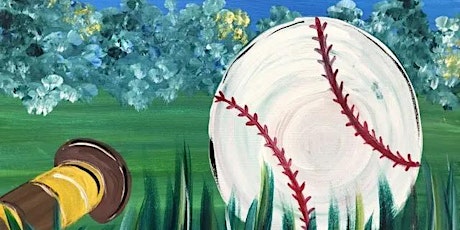 Happy Painting *Paint to Donate* - Field with Baseball