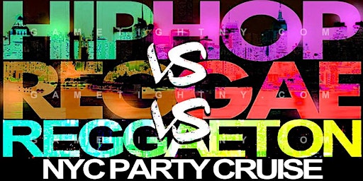 Hip Hop vs Reggae vs Reggaeton Booze Cruise at Jewel Yacht Skyport Marina primary image