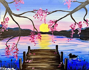 Happy Painting *Paint to Donate* - Dock on the Lake