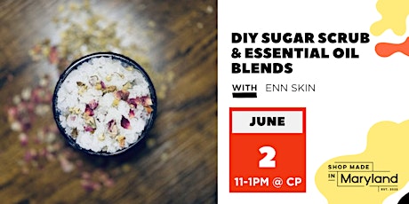 DIY Sugar Scrub & Relaxing Essential Oil Blends w/Enn Skin