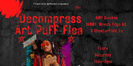 Imagem principal do evento Decompress Art Puff Flea