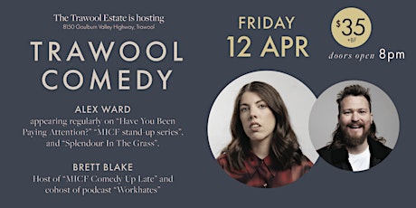 Trawool Comedy! Alex Ward & Brett Blake