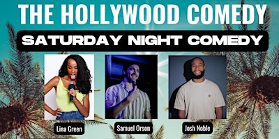 SATURDAY STANDUP COMEDY SHOW: THC HOUSE SHOW @THE HOLLYWOOD COMEDY primary image