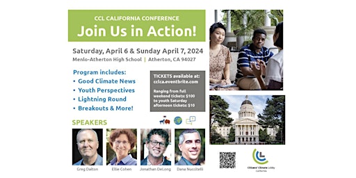 Immagine principale di 2024 Citizens' Climate California Conference: Join Us In Action 