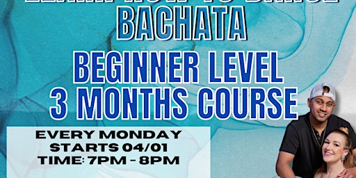 Imagem principal de BACHATA CLASS (3 months course)