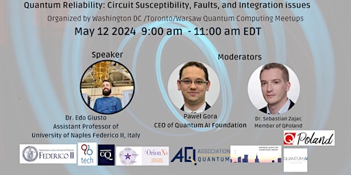 Immagine principale di Quantum Reliability: Circuit Susceptibility, Faults, and Integration Issues 