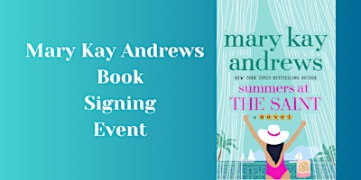 Imagem principal do evento Mary Kay Andrews Book Signing Event !