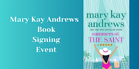 Mary Kay Andrews Book Signing Event !