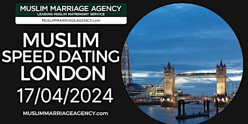 Immagine principale di Muslim Speed Dating - LONDON (20-40) 