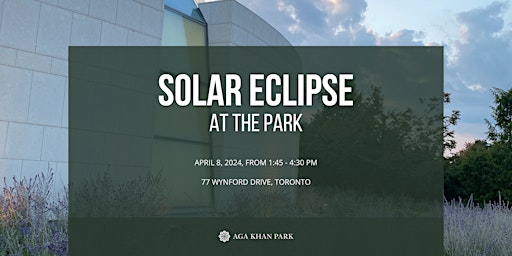 Imagen principal de Solar Eclipse At The Park