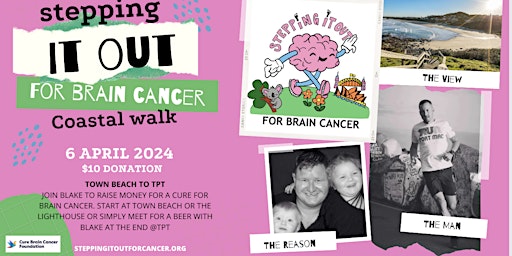 Stepping it out for Brain Cancer PMQ coastal walk primary image