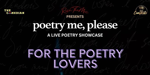 Primaire afbeelding van poetry me, please: For The Poetry Lovers