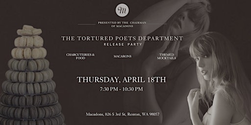 Hauptbild für Taylor Swift The Tortured Poet Department Album Release Party (21+ Only)