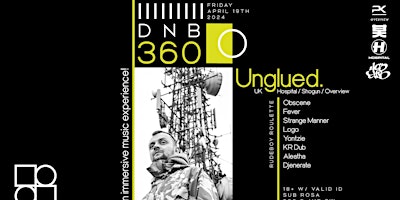 Hauptbild für DNB360°  Volume 1  w/  UNGLUED (Hospital / Shogun) + RUDEBOY ROULETTE