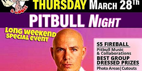 Pitbull Night -  Long Weekend Event