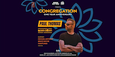 Image principale de Congregation Williamsburg ft. Paul Thomas, Sam Allan