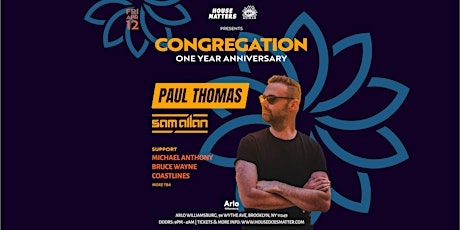 Image principale de Congregation Williamsburg ft. Paul Thomas, Sam Allan