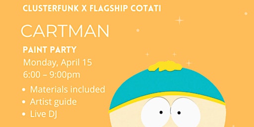 Cartman Paint Night! primary image