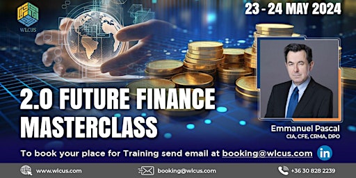 Primaire afbeelding van 2.0 Future Finance Masterclass