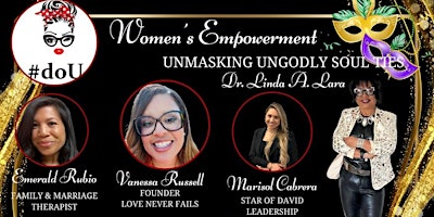 Imagem principal do evento #doU Women's Empowerment - Unmasking Ungodly Soul Ties