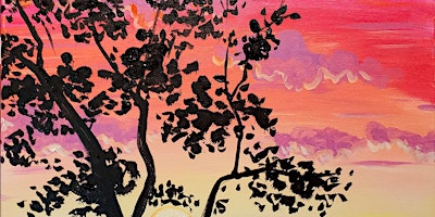 Sunset Tree - Paint and Sip by Classpop!™ primary image