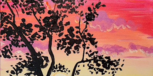 Image principale de Sunset Tree - Paint and Sip by Classpop!™